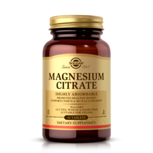 MAGNESIUM CITRATE 60 CAPS - SOLGAR