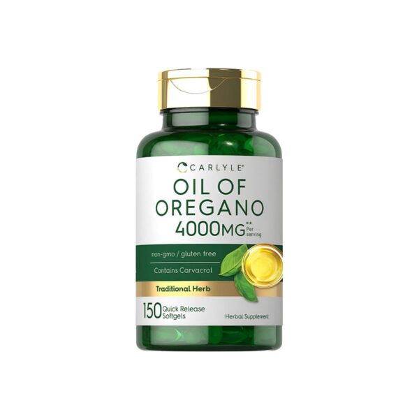 ACEITE DE OREGANO / OIL OF OREGANO 4000 MG X 150 SOFT - CARLYLE