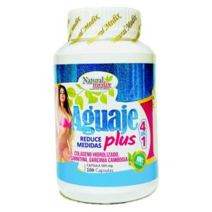 AGUAJE PLUS 4 EN 1 (500 MG X 100 CAPS) - NATURAL MEDIX