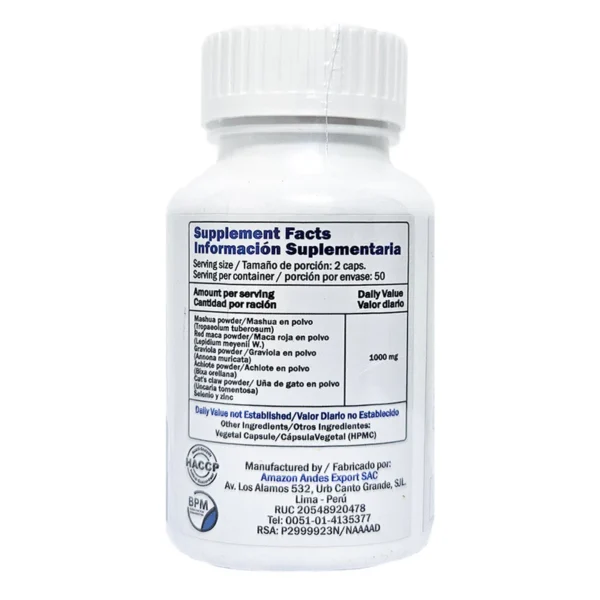 PROSSBIO 100 CAPS X 500 MG - VITA KIUT - Imagen 2