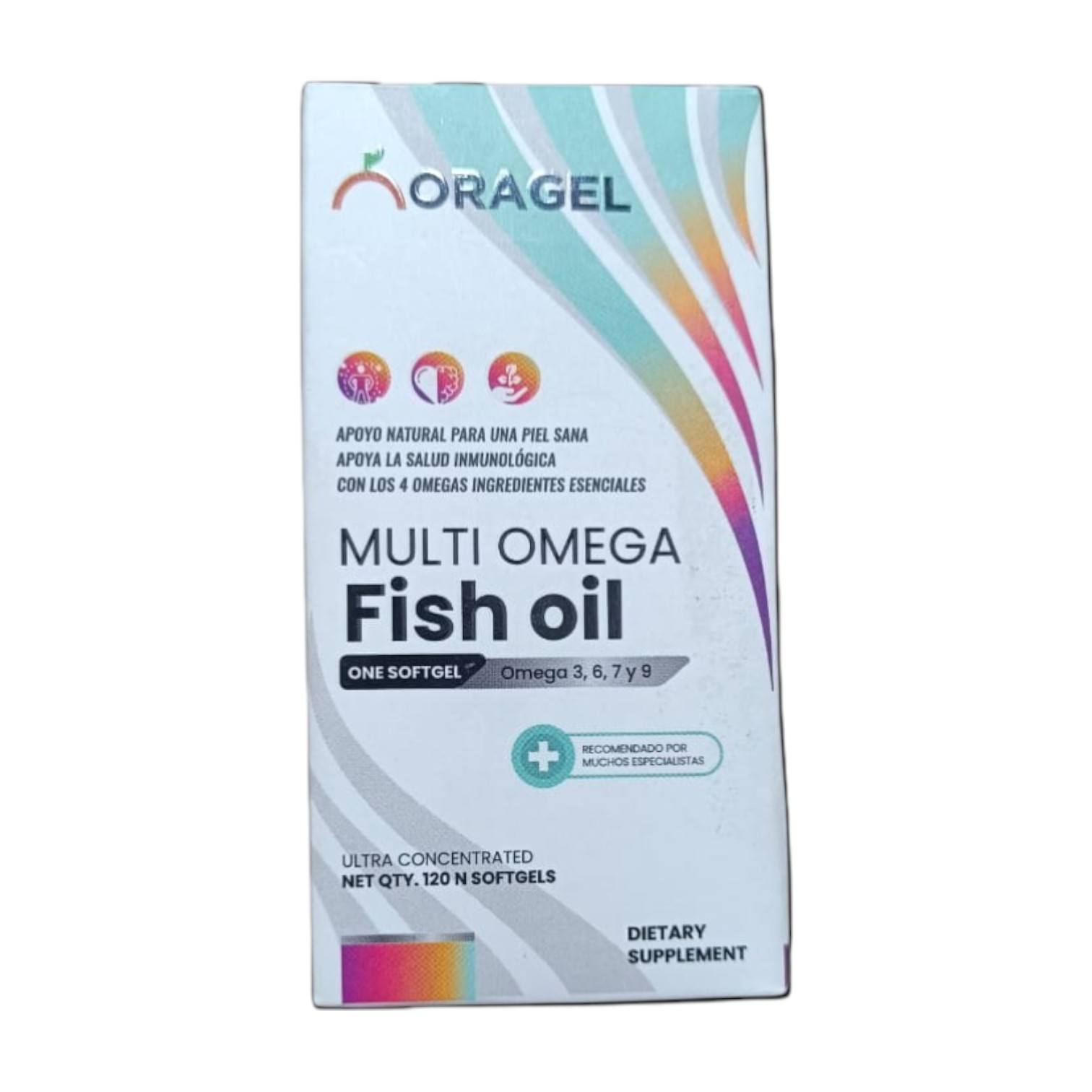MULTI OMEGA FISH OIL x 120 SOFT - ORAGEL - Imagen 3