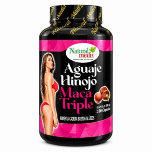 AGUAJE HINOJO MACA TRIPLE 500 MG x 100 CAPS - NATURAL MEDIX