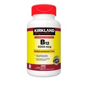 VITAMIN B12 5000 MCG X 300 TABLETAS - KIRKLAND