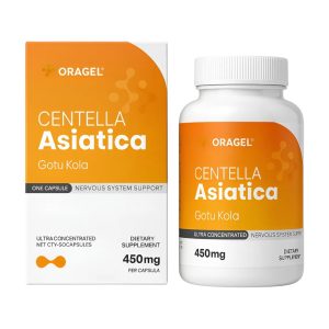 CENTELLA ASIATICA (GOTU KOLA) 450 MG x 90 CAPS - ORAGEL