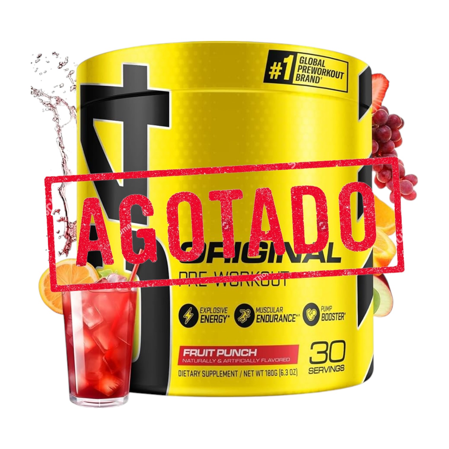 C4 ORIGINAL FRUIT PUNCH 180 G(EN POLVO)