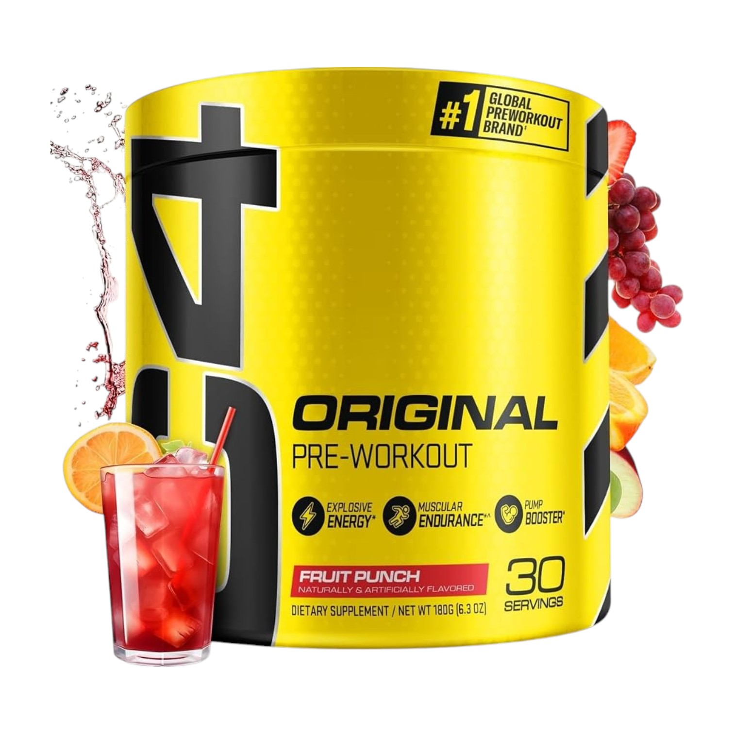 C4 ORIGINAL FRUIT PUNCH 180 G(EN POLVO) - Imagen 3