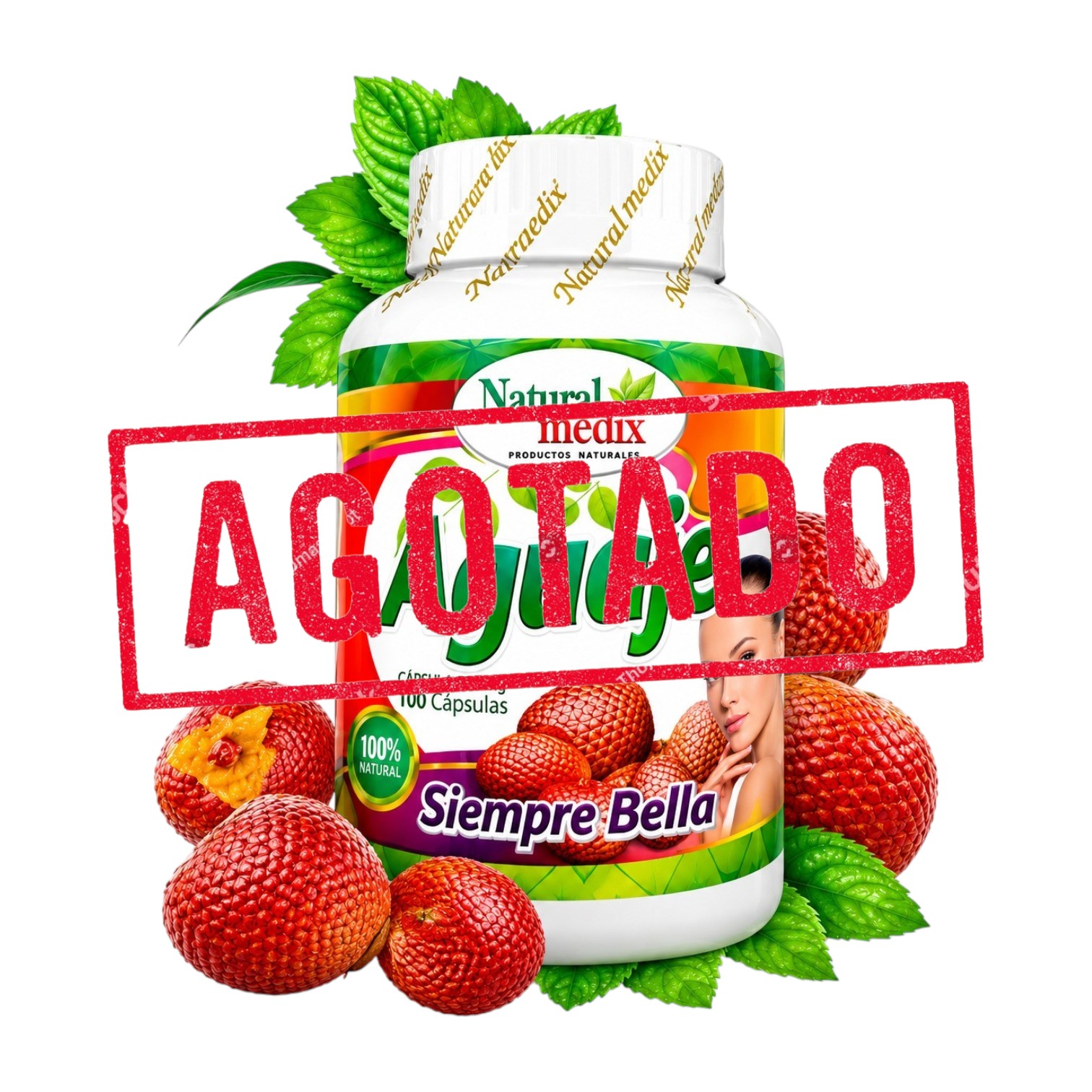 AGUAJE 500 MG x 100 CAPS - NATURAL MEDIX
