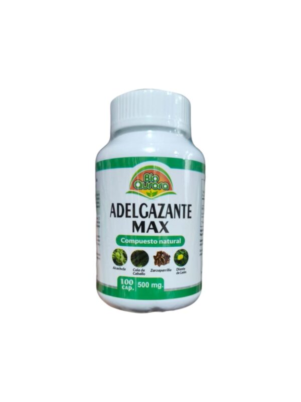 ADELGAZANTE MAX 500 MG X 100 CAPS - BIO AURORA