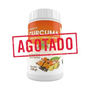 HARINA CURCUMA CON KION & PIMIENTA NEGRA 250gr POTE - BIO AURORA