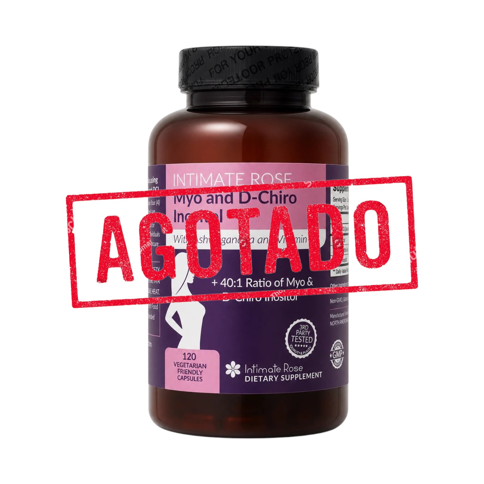 MYO & D-CHIRO INOSITOL x 120 CAPS - INTIMATER ROSE