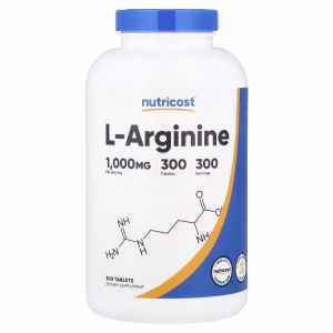 L-ARGININE 1,000 MG x 300 CAPS - NUTRICOST