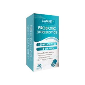 PROBIOTIC 3 PREBIOTICS 120 BILLION CFUS 18 TRAINS X 60 CAPS - CANLIST