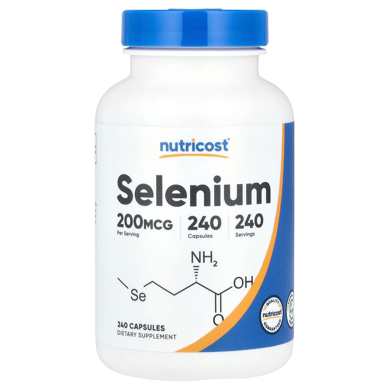 SELENIUM 200 MCG x 240 CAPS - NUTRICOST - Imagen 4