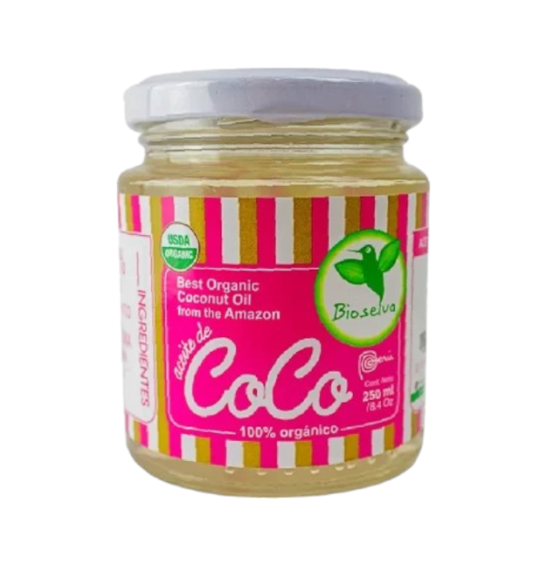 ACEITE DE COCO EXTRA VIRGEN 250 ML - BIO SELVA - Imagen 2