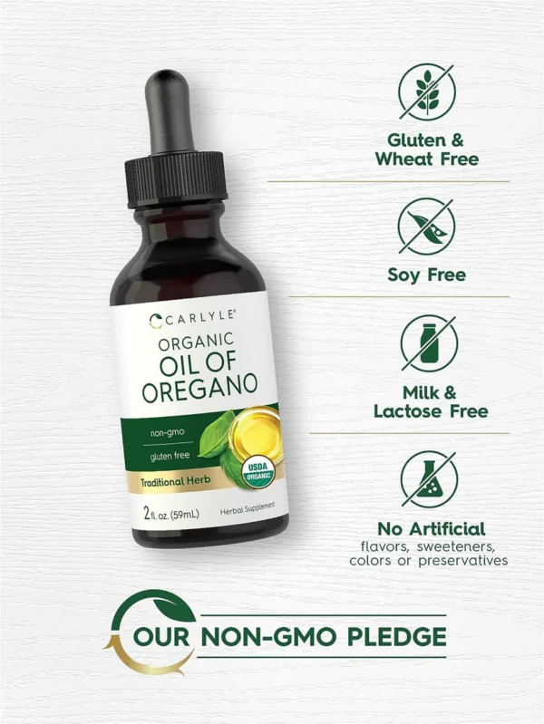 ORGANIC OIL OF OREGANO (GOTERO 59 ML) - CARLYLE - Imagen 5