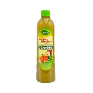 VINAGRE DE MANZANA CON TORONJA, TE VERDE Y L-CARNITRINA (550 ML)- FITO SANA