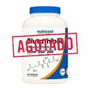 GLUTATHIONE (Reduced form) 500 MG x 240 CAPS - NUTRICOST
