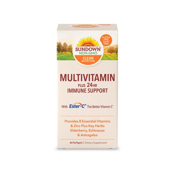 MULTIVITAMIN PLUS 24HR INMUNE SUPPORT (60 SOFT) - SUNDOWN - Imagen 4