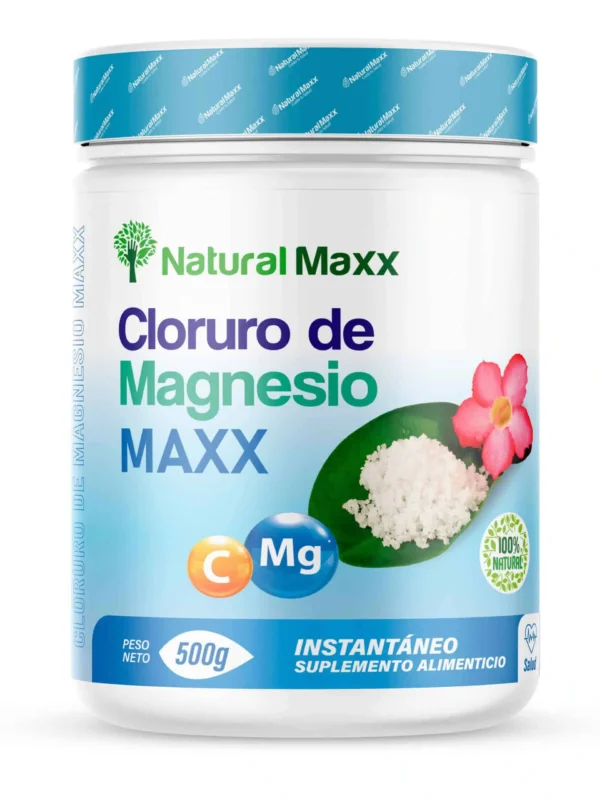 CLORURO DE MAGNESIO MAXX (BOTE 500 G) - NATURAL MAXX