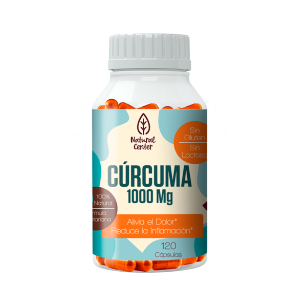 CURCUMA 1000 MG X 120 CAPS - NATURAL CENTER