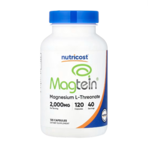 MAGTEIN MAGNESIUM L-THREONATE 2,000 MG x 120 CAPS - NUTRICOST