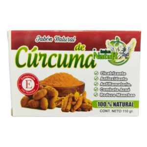 JABON NATURAL DE CURCUMA (110gr) - INKA NATUR