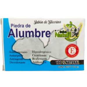 JABON PIEDRA DE ALUMBRE 110gr - INKA NATUR