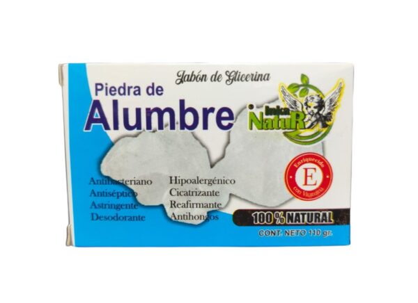 JABON PIEDRA DE ALUMBRE 110gr - INKA NATUR