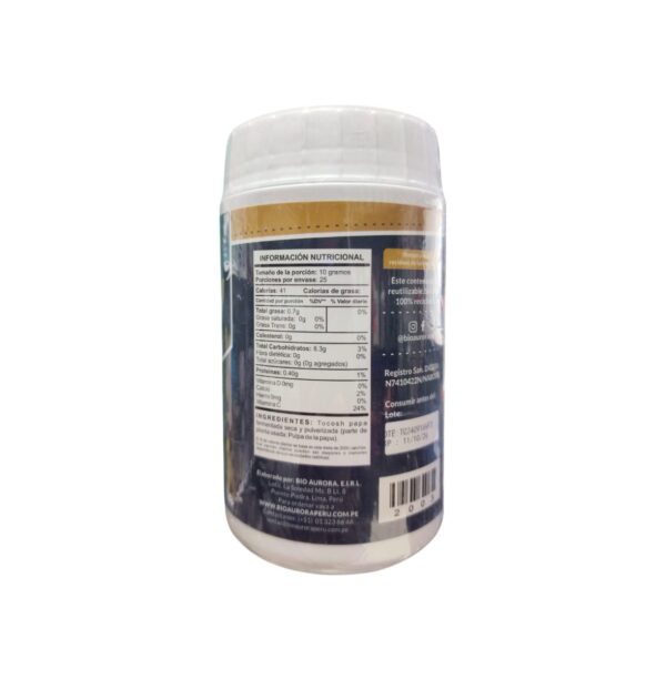 HARINA DE TOCOSH 250gr POTE - BIOAURORA - Imagen 2
