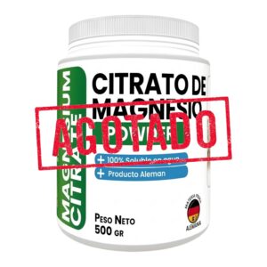 CITRATO DE MAGNESIO POWDER (POTE 500gr) - ALEMAN
