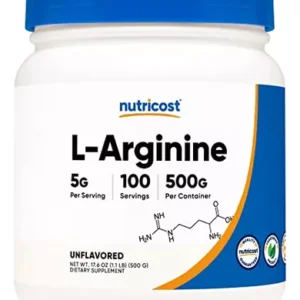 L-ARGININE (500 Gr POLVO) - NUTRICOST