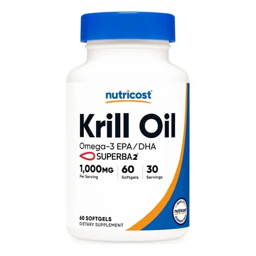 KRILL OIL 1,000 MG x 60 SOFT - NUTRICOST - Imagen 3