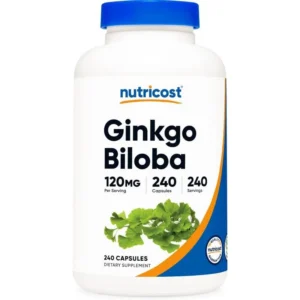 GINKGO BILOBA 120 MG X 240 CAPS - NUTRICOST