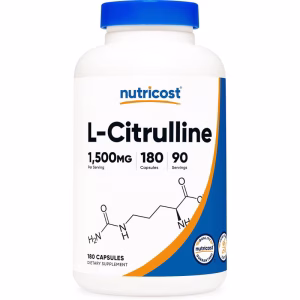 L-CITRULLINE 1,500 MG X 180 CAPS - NUTRICOST