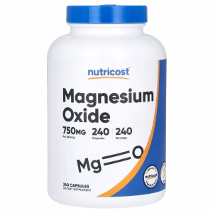 MAGNESIUM OXIDE 750 MG X 240 CAPS - NUTRICOST