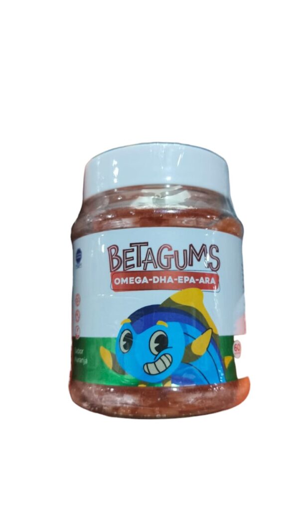 BETAGUMS DE OMEGA - DHA -EPA - ERA -ARA X 60 UNID