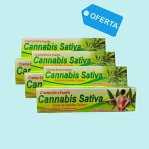 CANNABIS SATIVA (CREMA 30gr) - TRIPACK