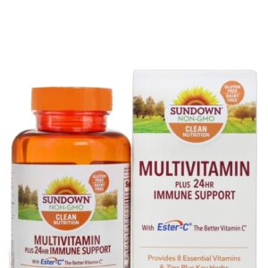 MULTIVITAMIN PLUS 24HR INMUNE SUPPORT (60 SOFT) - SUNDOWN