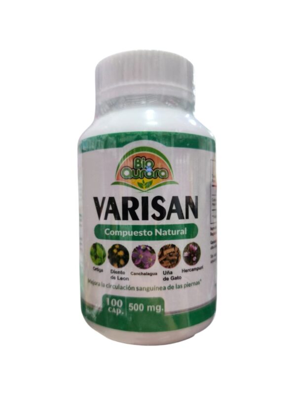 VARISAN 500 MG X 100 CAPS - BIO AURORA