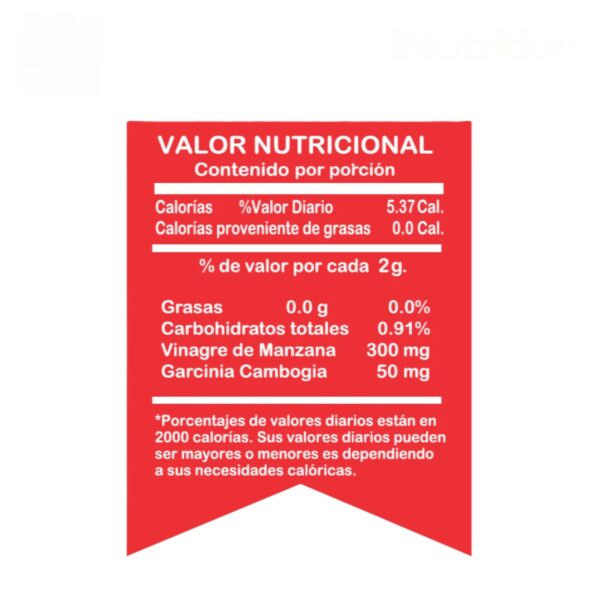 GOMITAS DE VINAGRE DE MANZANA X 130 UNID - SOTTCOR - Imagen 2