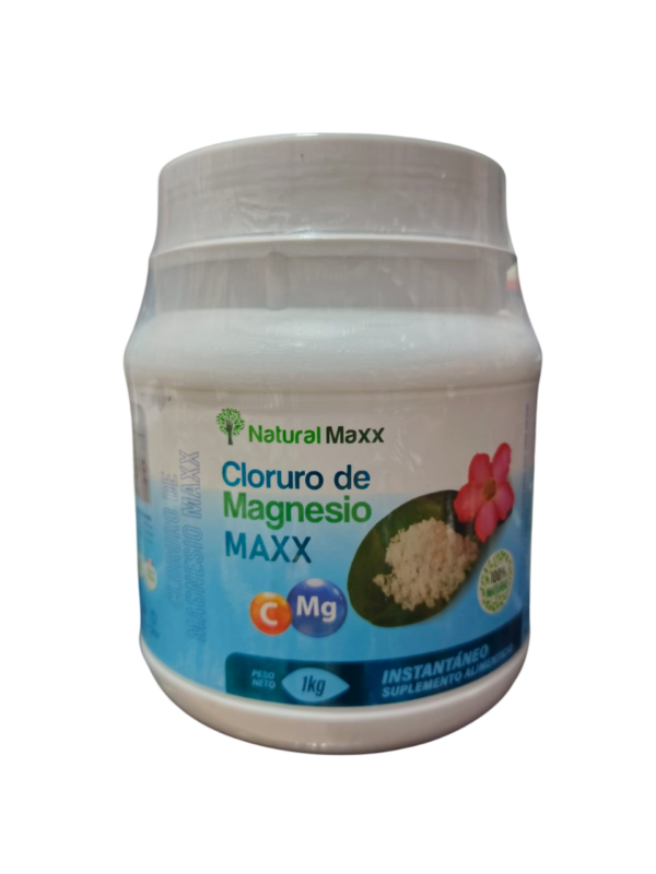 CLORURO DE MAGNESIO MAXX (BOTE 1 KG) - NATURAL MAXX