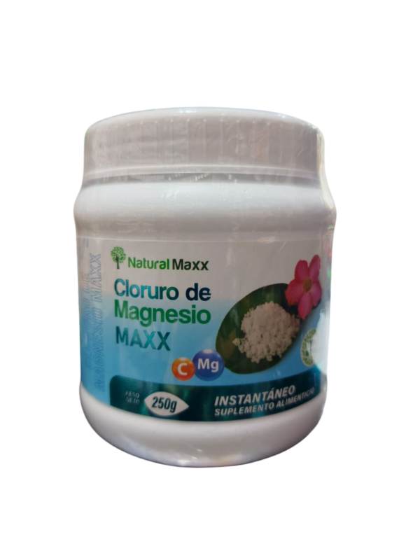CLORURO DE MAGNESIO MAXX (BOTE 250 G) - NATURAL MAXX
