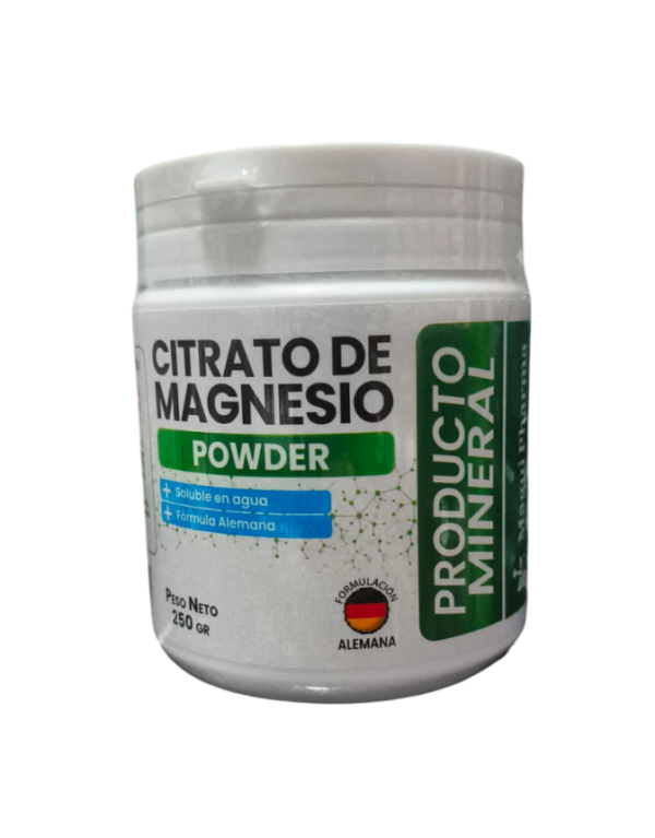 CITRATO DE MAGNESIO POWDER (POTE 250gr) - ALEMANA
