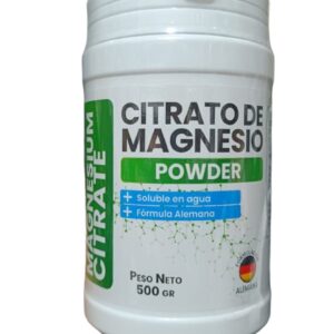 CITRATO DE MAGNESIO POWDER (POTE 500gr) - ALEMANA