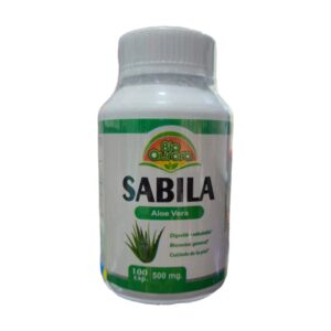 SABILA CON ALOE VERA 500 MG X 100 CAPS - BIOAURORA