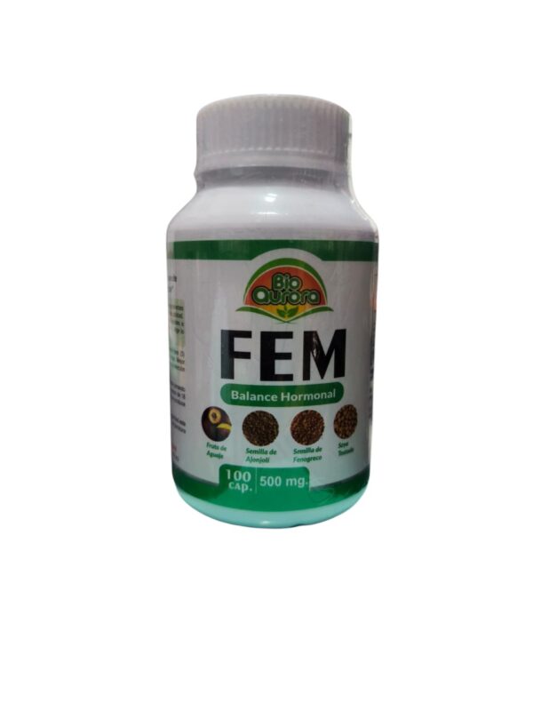 FEM BALANCE HORMONAL 500 MG X 100 CAPS - BIOAURORA