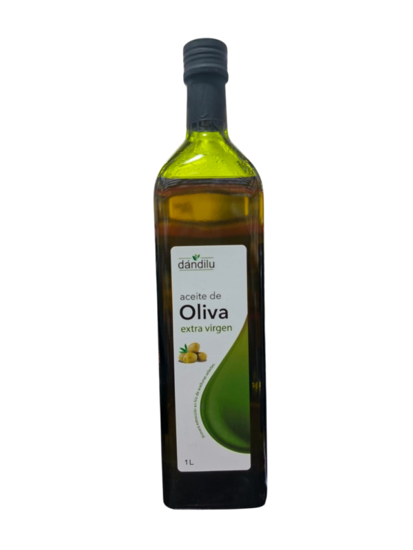 ACEITE DE OLIVA EXTRA VIRGEN (VIDREO 1 L) - DANDILU