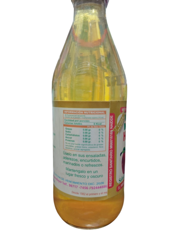 VINAGRE DE MANZANA (VIDRIO 1 L) - HUAROCHIRI - Imagen 3