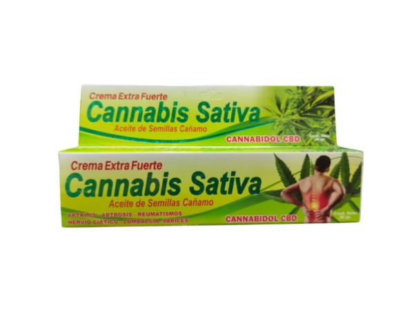 CANNABIS SATIVA (CREMA 30gr) - TRIPACK - Imagen 2