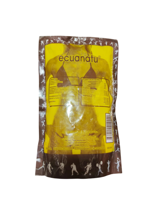 LEVADURA DE CERVEZA EN POLVO 200 GR - ECUANATU - Imagen 2
